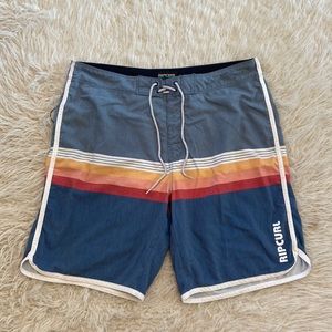 Men’s RipCurl Rainbow Swim Trunks